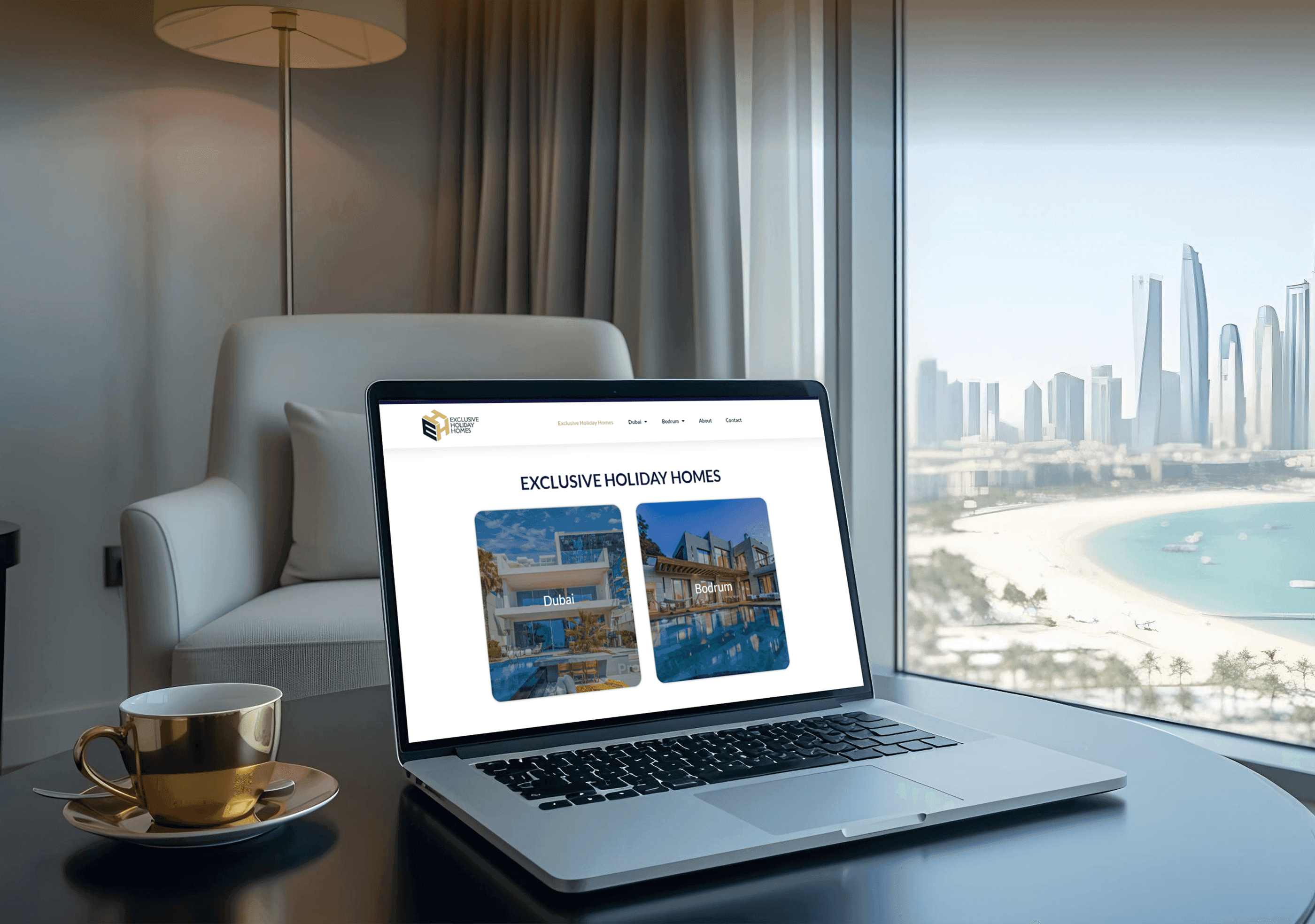 Exclusive Holiday Homes Website