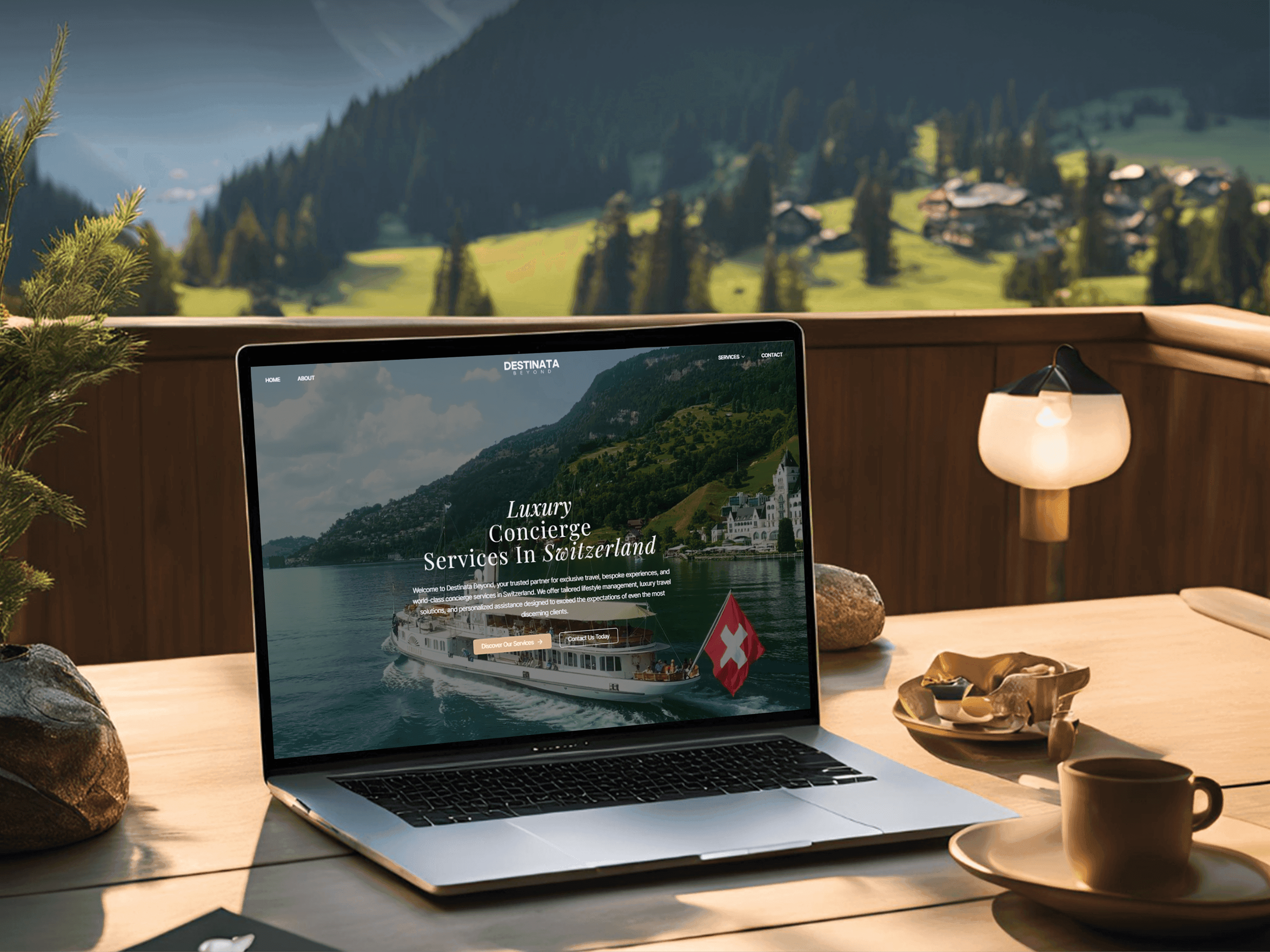 Luxury Concierge service website 