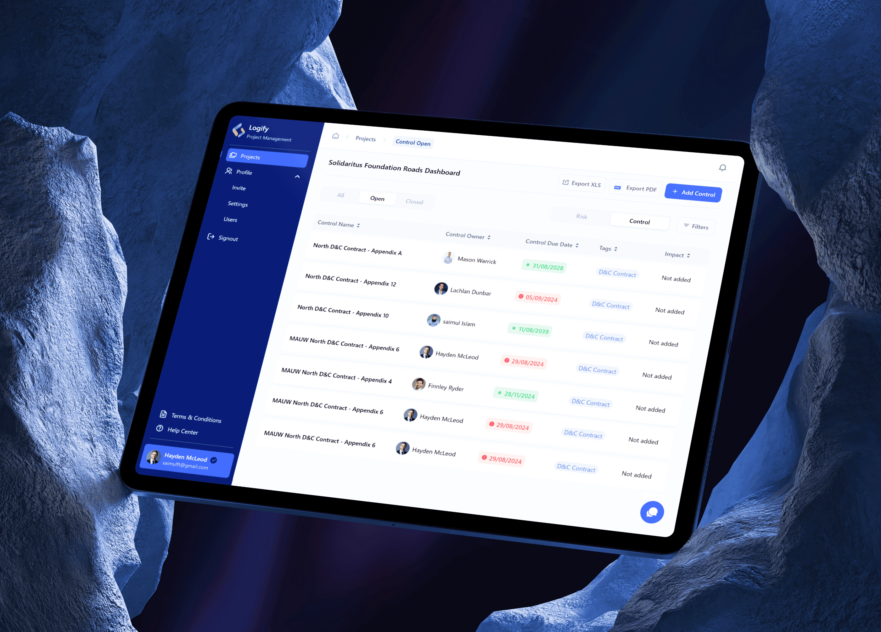 Logify Webapp Development