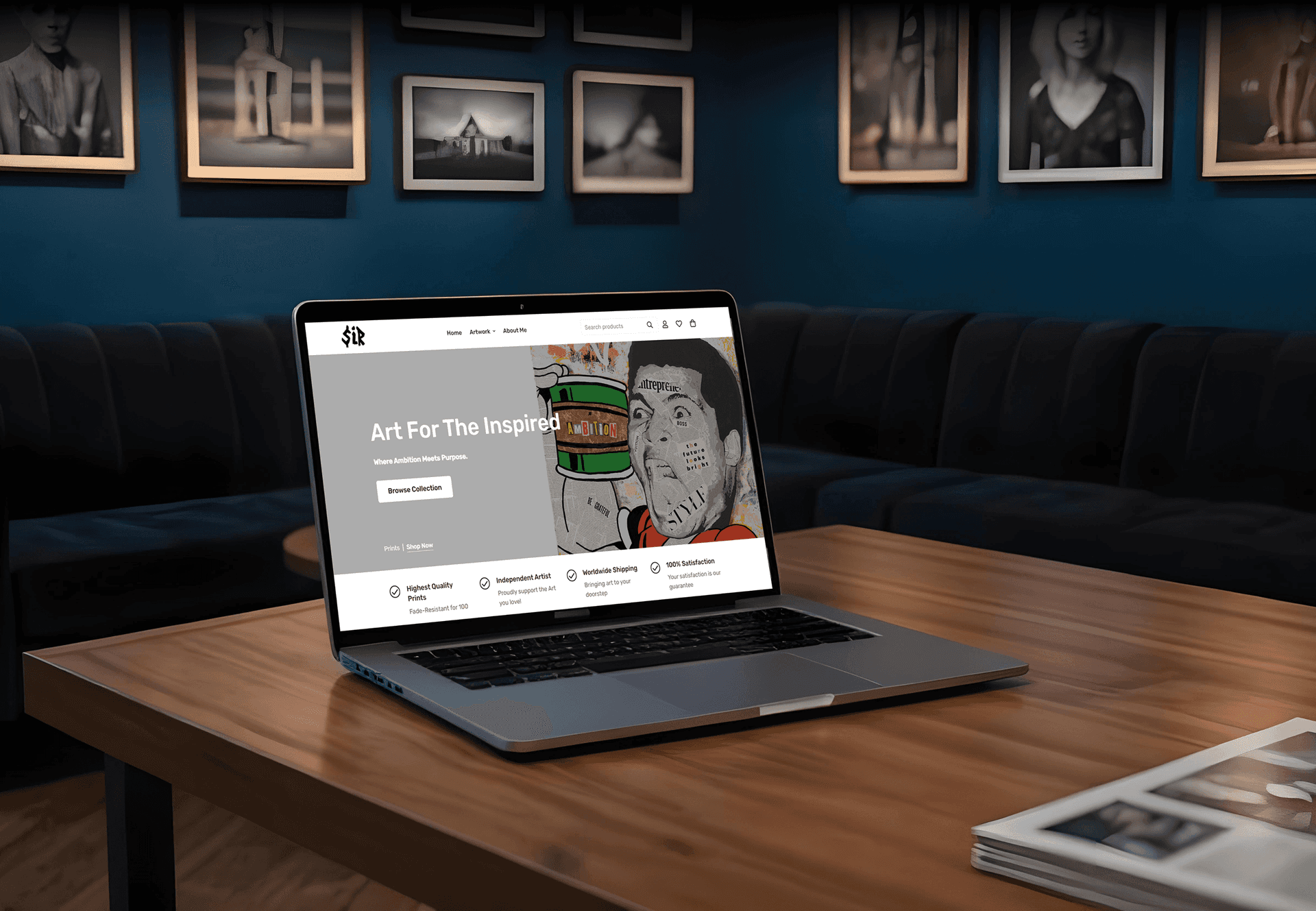 Sir Kenneth Riley Artwork Website